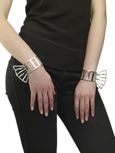 Stripe Ruffle Bracelets