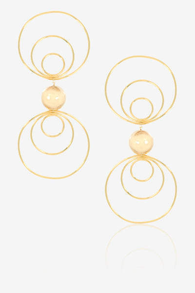 Sphere Circle Earring