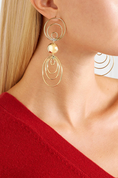 Sphere Circle Earring