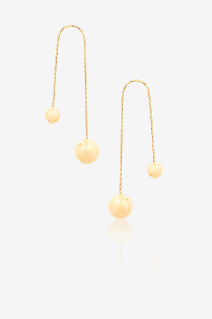 Drop Sphere Earring