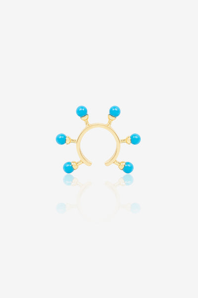 Spiked Pearl Ear Cuff